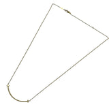 ティファニー TIFFANY＆CO Tスマイルネックレススモール ゴールド Au750 ジュエリー