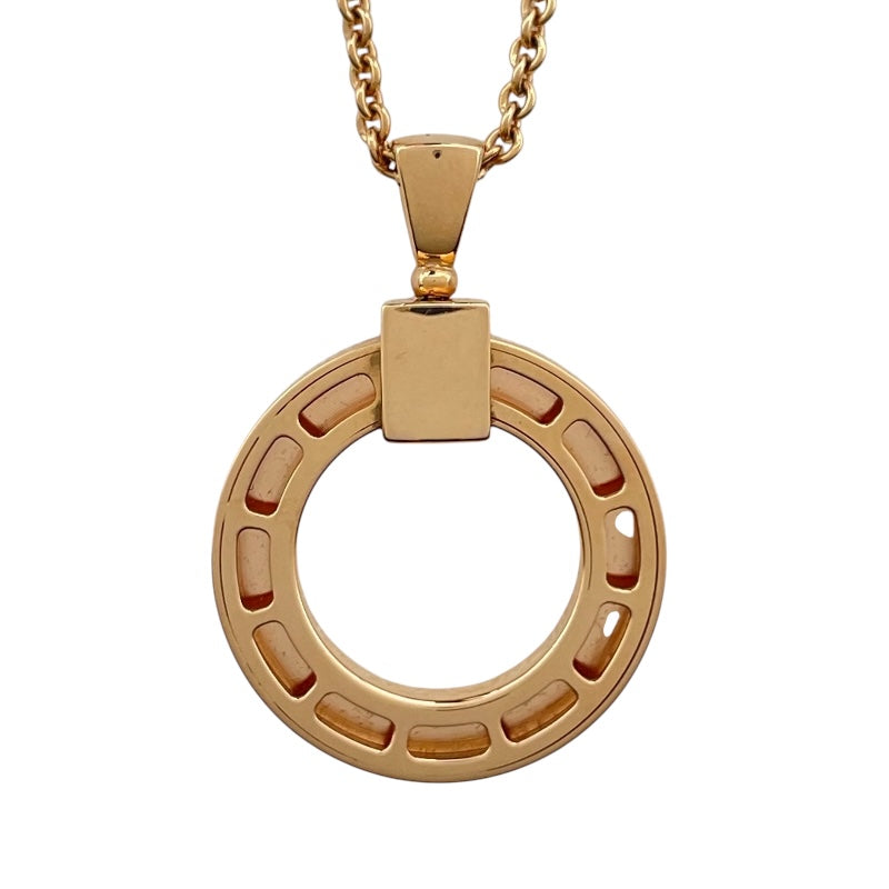 ブルガリ BVLGARI ブルガリブルガリネックレス ピンクゴールド Au750 ジュエリー