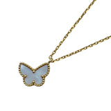 ヴァンクリーフ＆アーペル Van Cleef & Arpels スウィートアルハンブラパピヨンネックレス ゴールド Au750 ジュエリー