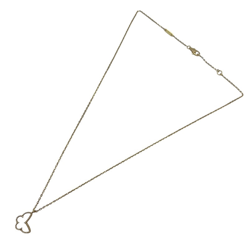 ヴァンクリーフ＆アーペル Van Cleef & Arpels スウィートアルハンブラパピヨンネックレス ゴールド Au750 ジュエリー