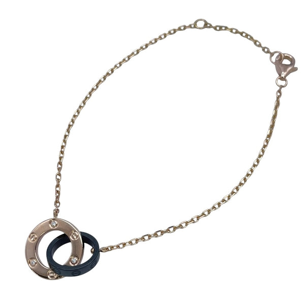 カルティエ Cartier ラブサークルブレスレット ピンクゴールド 750 ジュエリー