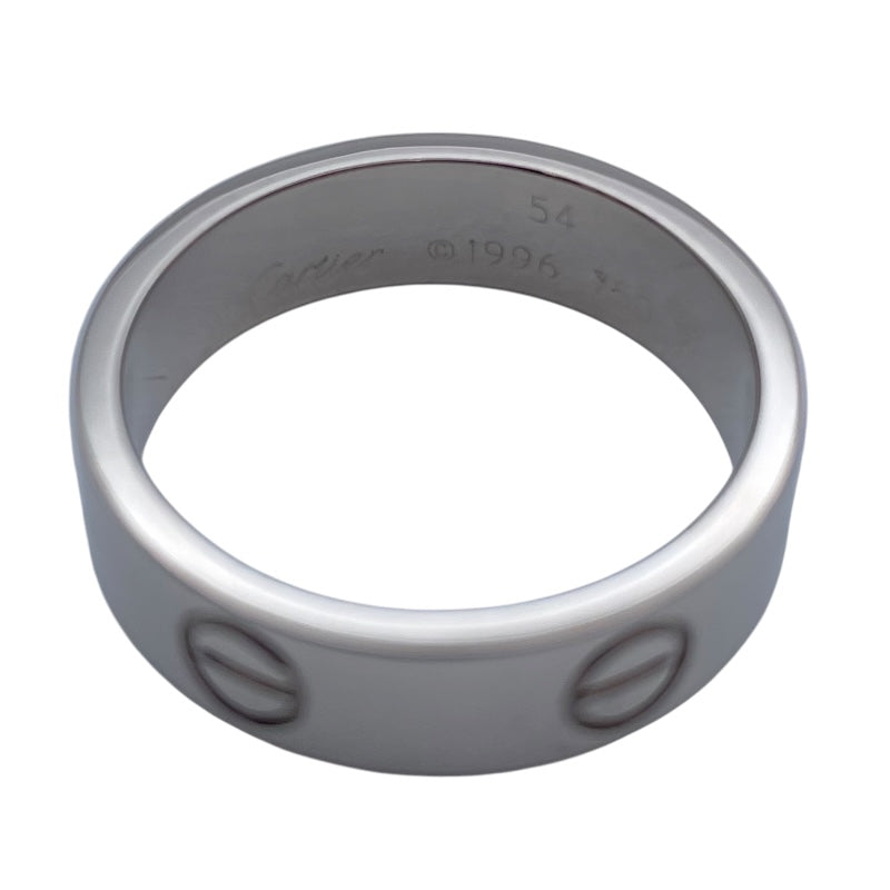 カルティエ Cartier ラブリング ホワイトゴールド 750 ジュエリー