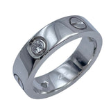 カルティエ Cartier ラブリング(3PD) ホワイトゴールド 750 ジュエリー