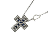 ダミアーニ DAMIANI ベルエポックネックレス XXS ホワイトゴールド Au750 サファイア ジュエリー