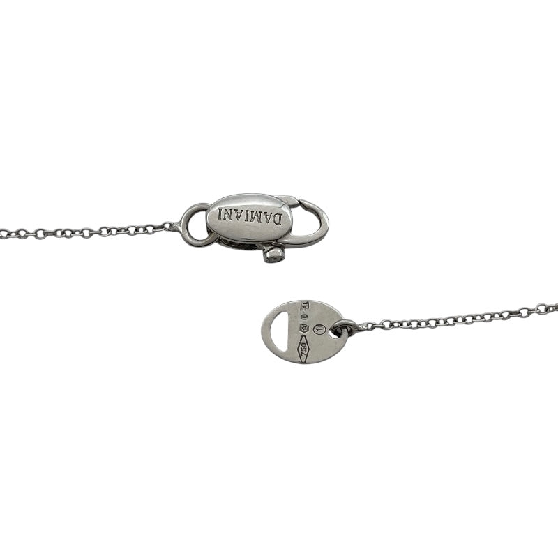 ダミアーニ DAMIANI ベルエポックネックレス XXS ホワイトゴールド Au750 サファイア ジュエリー