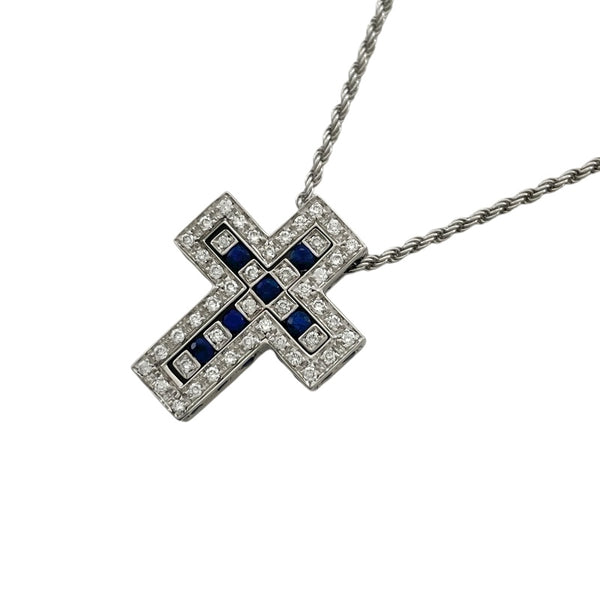 ダミアーニ DAMIANI ベルエポックネックレス S ホワイトゴールド Au750 サファイア ジュエリー