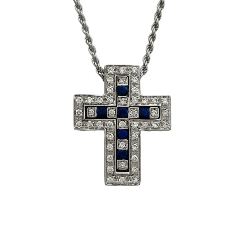 ダミアーニ DAMIANI ベルエポックネックレス S ホワイトゴールド Au750 サファイア ジュエリー
