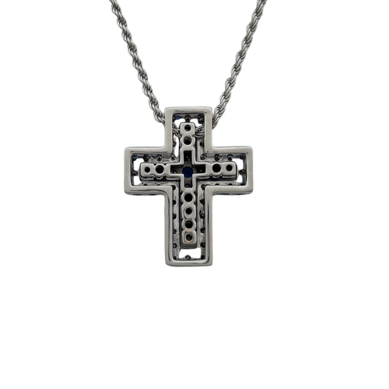 ダミアーニ DAMIANI ベルエポックネックレス S ホワイトゴールド Au750 サファイア ジュエリー