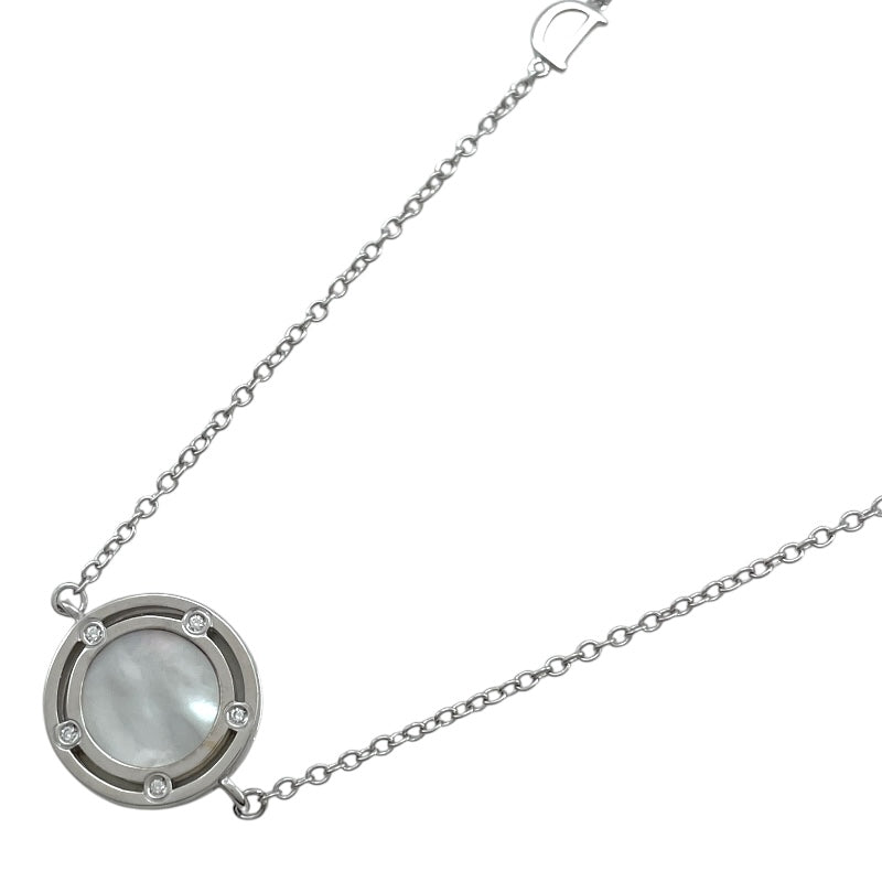 ダミアーニ DAMIANI Dサイドネックレス ホワイトゴールド Au750 ダイヤモンド　 ジュエリー