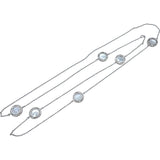 ダミアーニ DAMIANI Dサイドネックレス ホワイトゴールド Au750 ダイヤモンド　 ジュエリー