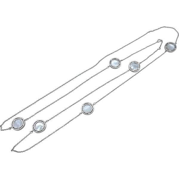 ダミアーニ DAMIANI Dサイドネックレス ホワイトゴールド Au750 ダイヤモンド　 ジュエリー