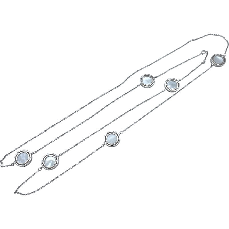 ダミアーニ DAMIANI Dサイドネックレス ホワイトゴールド Au750 ダイヤモンド　 ジュエリー