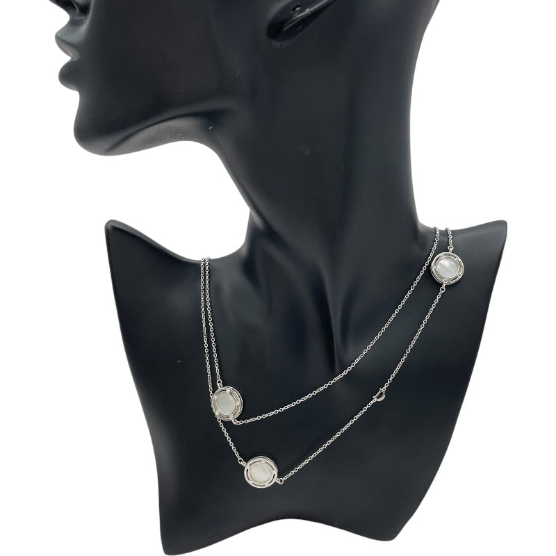 ダミアーニ DAMIANI Dサイドネックレス ホワイトゴールド Au750 ダイヤモンド　 ジュエリー