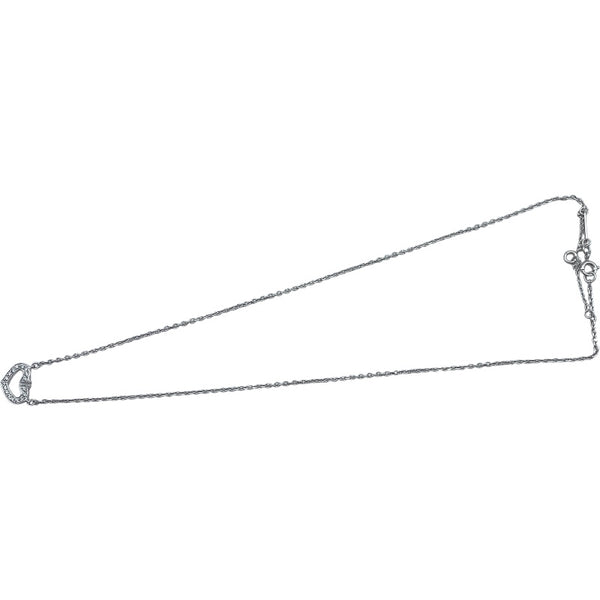 カルティエ Cartier Cハートネックレス ホワイトゴールド Au750 ダイヤモンド ジュエリー