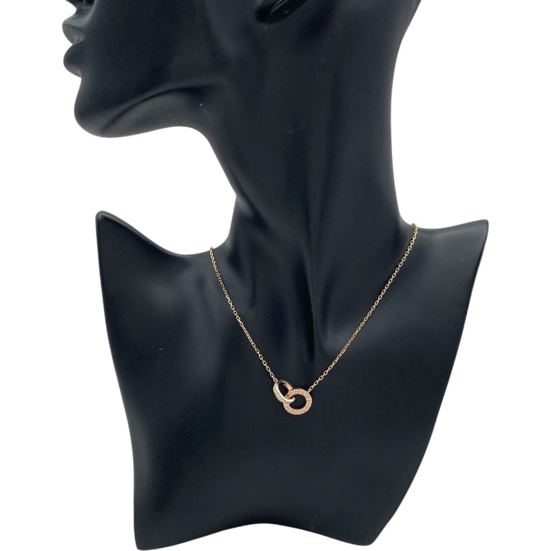 カルティエ Cartier ラブサークルネックレス ピンクゴールド 750 ダイヤモンド　 ジュエリー