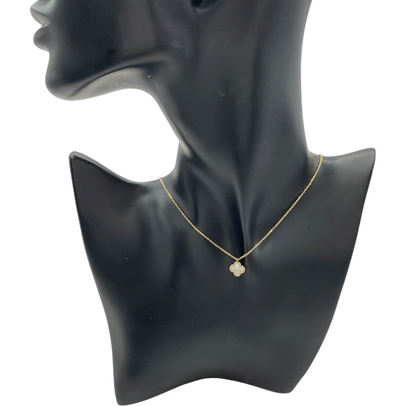 ヴァンクリーフ＆アーペル Van Cleef & Arpels スウィートアルハンブラネックレス ゴールド Au750 マザーオブパール ジュエリー