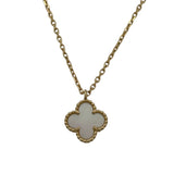 ヴァンクリーフ＆アーペル Van Cleef & Arpels スウィートアルハンブラネックレス ゴールド Au750 マザーオブパール ジュエリー