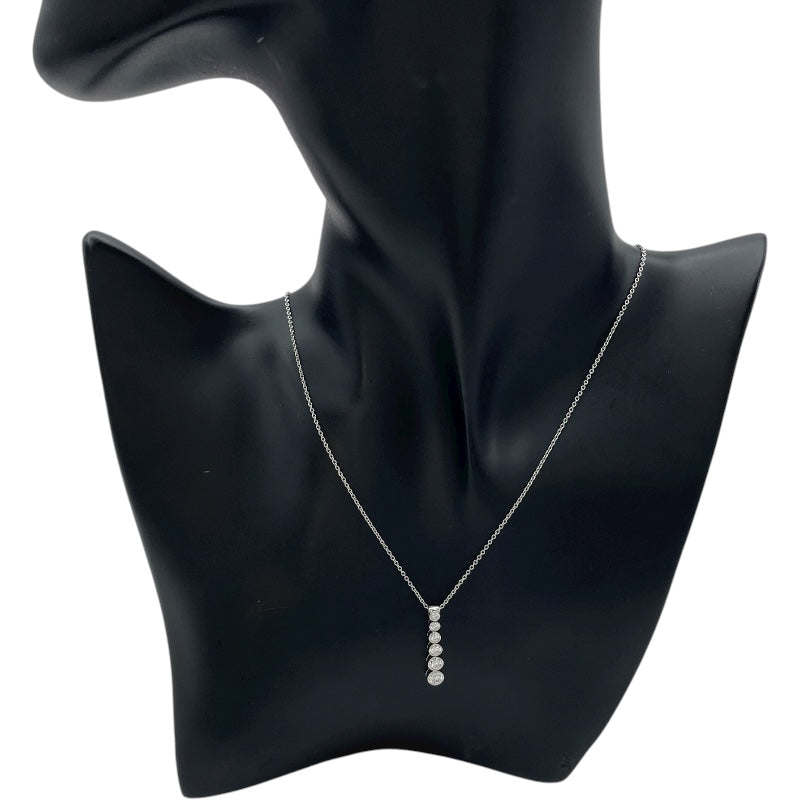 ティファニー TIFFANY＆CO ジャズドロップネックレス プラチナ Pt950 ダイヤモンド ジュエリー