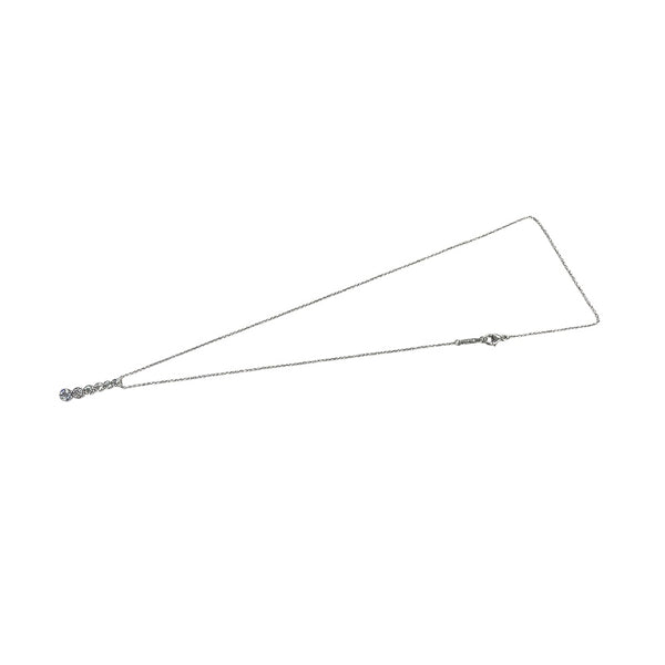 ティファニー TIFFANY＆CO ジャズドロップネックレス プラチナ Pt950 ダイヤモンド ジュエリー