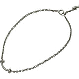 ティファニー TIFFANY＆CO Tスマイルダイヤミニブレスレット ホワイトゴールド Au750 ダイヤモンド ジュエリー