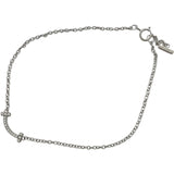 ティファニー TIFFANY＆CO Tスマイルダイヤブレスミニ ホワイトゴールド Au750 ダイヤモンド ジュエリー