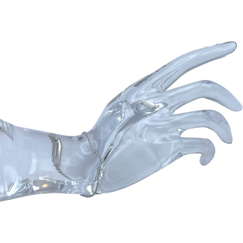 ティファニー TIFFANY＆CO Tスマイルダイヤブレスミニ ホワイトゴールド Au750 ダイヤモンド ジュエリー