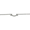 ティファニー TIFFANY＆CO Tスマイルダイヤブレスミニ ホワイトゴールド Au750 ダイヤモンド ジュエリー