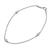 ティファニー TIFFANY＆CO バイザヤードブレス プラチナ Pt950 ダイヤモンド（3PD） ジュエリー