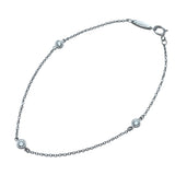 ティファニー TIFFANY＆CO バイザヤードブレス プラチナ Pt950 ダイヤモンド（3PD） ジュエリー