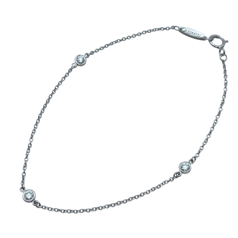 ティファニー TIFFANY＆CO バイザヤードブレス プラチナ Pt950 ダイヤモンド（3PD） ジュエリー