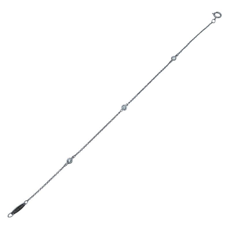 ティファニー TIFFANY＆CO バイザヤードブレス プラチナ Pt950 ダイヤモンド（3PD） ジュエリー