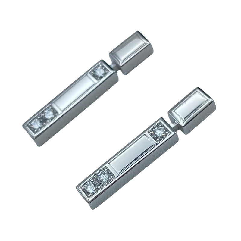 ハリーウィンストン HARRY WINSTON トラフィックピアス ホワイトゴールド Au750 ダイヤモンド ジュエリー