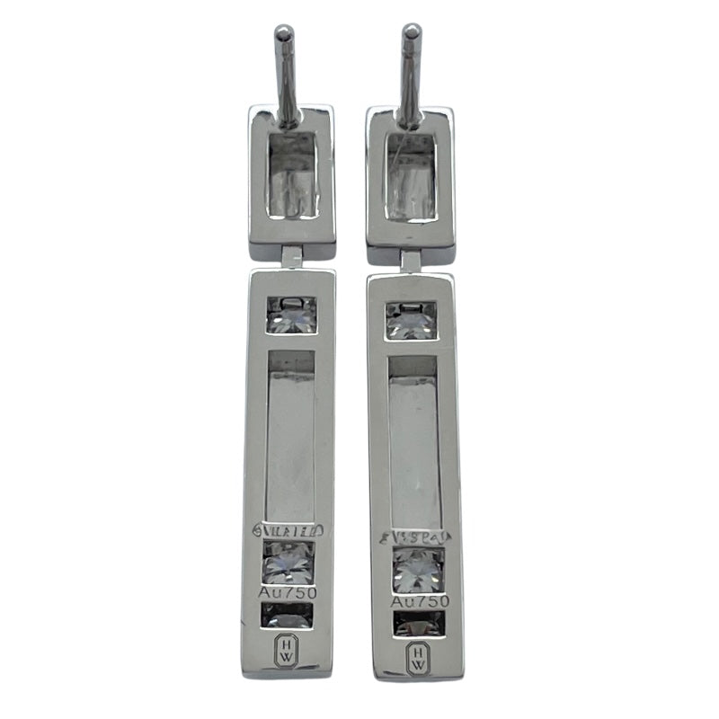 ハリーウィンストン HARRY WINSTON トラフィックピアス ホワイトゴールド Au750 ダイヤモンド ジュエリー