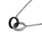 カルティエ Cartier ベビーラブネックレス ホワイトゴールド Au750 ダイヤモンド ジュエリー