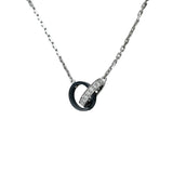 カルティエ Cartier ベビーラブネックレス ホワイトゴールド Au750 ダイヤモンド ジュエリー