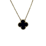 ヴァンクリーフ＆アーペル Van Cleef & Arpels ヴィンテージアルハンブラネックレス ゴールド Au750 オニキス ジュエリー