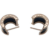 ブルガリ BVLGARI ビーゼロワンピアス ピンクゴールド Au750 ブラックセラミック ジュエリー