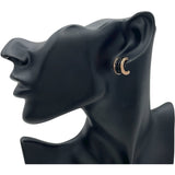 ブルガリ BVLGARI ビーゼロワンピアス ピンクゴールド Au750 ブラックセラミック ジュエリー