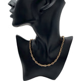 エルメス HERMES シェーヌダンクルネックレスTPM 62コマ ピンクゴールド Au750 ジュエリー