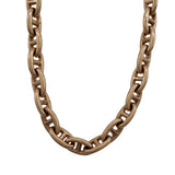 エルメス HERMES シェーヌダンクルネックレスTPM 62コマ ピンクゴールド Au750 ジュエリー