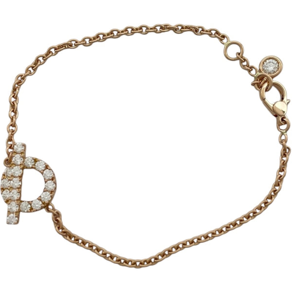 エルメス HERMES フィネスダイヤブレスレットSH ピンクゴールド Au750 アクセサリー