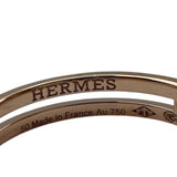 エルメス HERMES アリアンヌリング ピンクゴールド Au750 ジュエリー