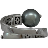 ブルガリ BVLGARI ルチアリング ホワイトゴールド 750 パール ジュエリー