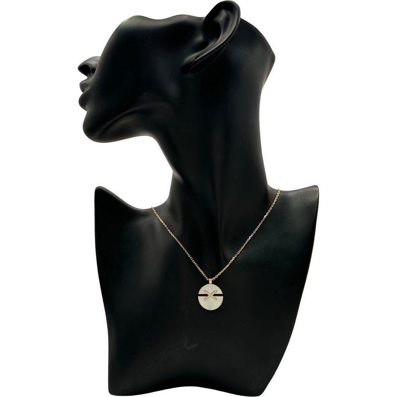 ショーメ CHAUMET リアンハーモニーネックレス ピンクゴールド Au750