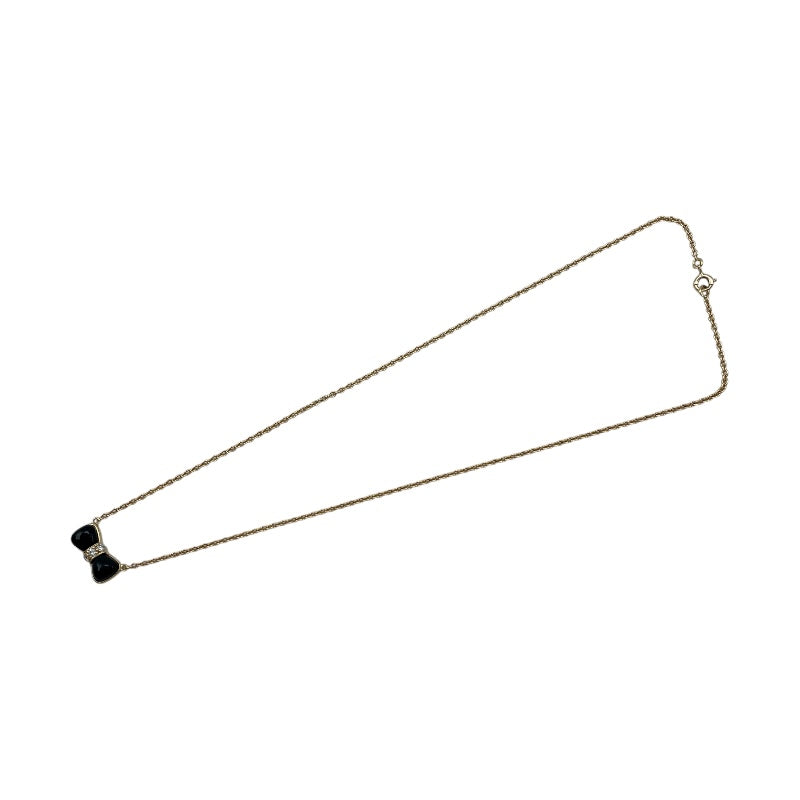 ヴァンクリーフ＆アーペル Van Cleef & Arpels ヌーパピヨンネックレス イエローゴールド 18K ダイヤモンド　 ジュエリー