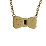 ヴァンクリーフ＆アーペル Van Cleef & Arpels ヌーパピヨンネックレス イエローゴールド 18K ダイヤモンド　 ジュエリー