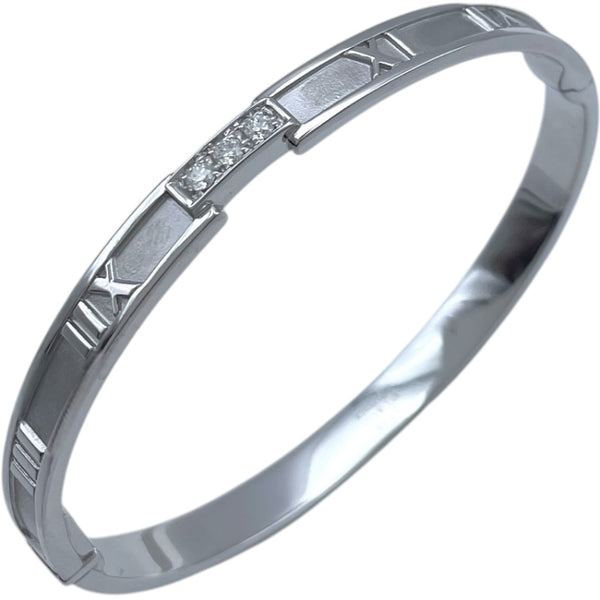 ティファニー TIFFANY＆CO アトラスブレスレット ホワイトゴールド 750 ダイヤモンド ジュエリー