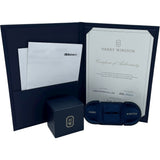ハリーウィンストン HARRY WINSTON HWロゴバンドリング ホワイトゴールド Au750 ダイヤモンド ジュエリー