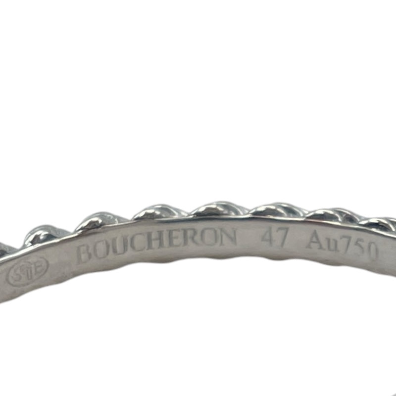 ブシュロン BOUCHERON セルパンボエムリング ホワイトゴールド Au750 ジュエリー