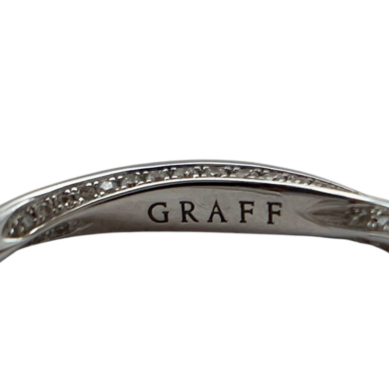 グラフ GRAFF スパイラルリング ホワイトゴールド Au750 ダイヤモンド　 ジュエリー